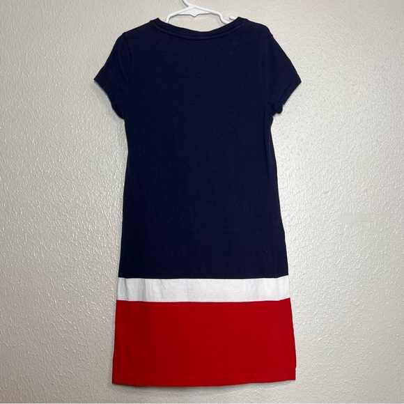 Polo Ralph Lauren Girls Team USA T Shirt Dress Size Small 7 Crewneck Pony Logo - Picture 9 of 11